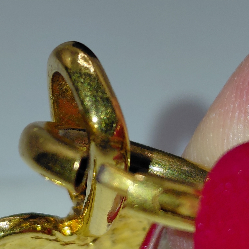 Chanel Vintage Gold Plated Leo Lion Sun CC Medallion Pendant Necklace - Picture 5 of 15